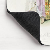 インドの女性の伝統的な衣裳 マウスパッド (コーナー)