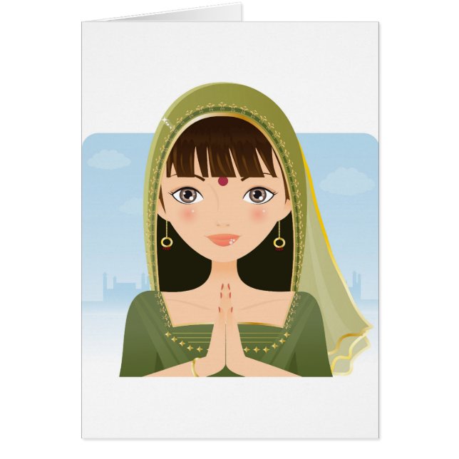 インドの女性 (正面)