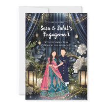 インドの婚約式への招待（リングセレモニー）