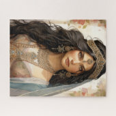 インドの宝石：複雑な美しい ジグソーパズル (横)