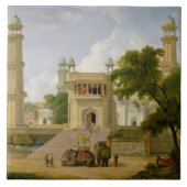 インドの寺院は、原住民ul捕らえのモスクであると言いました タイル (正面)