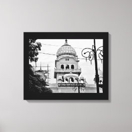 インドの寺院 キャンバスプリント