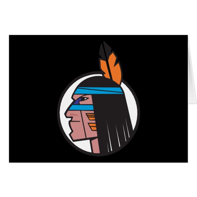 インドの戦士の頭部 (正面横)