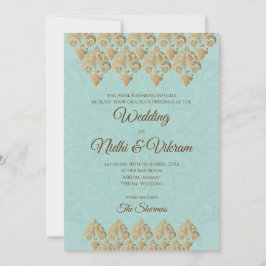 インドの招待状 & ヒンズー教の結婚式の招待状 招待状