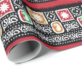 インドの文化：伝統的なアートデザイン ラッピングペーパー (ロールコーナー)