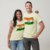 インドの旗のTシャツ Tシャツ (ユニセックス)