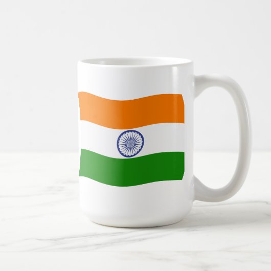 インドの旗マグカップ コーヒーマグカップ (右)