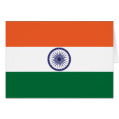 インドの旗 (正面横)