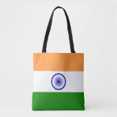 インドの旗, インド国旗 トートバッグ (正面)