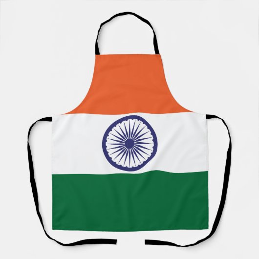 インドの旗 エプロン (正面)