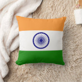 インドの旗 クッション (ブランケット)