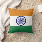 インドの旗 クッション (ブランケット)