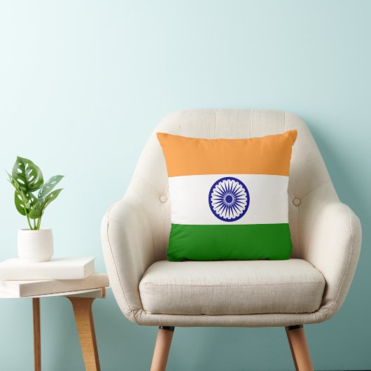 インドの旗 クッション (椅子)