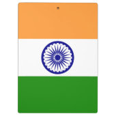 インドの旗 クリップボード (裏面)