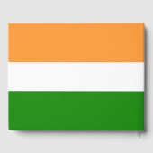 インドの旗 ゲストブック (裏面)