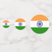 インドの旗 コンフェッティ (正面)