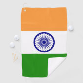 インドの旗 ゴルフタオル (インサイチュ)