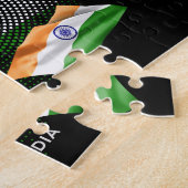 インドの旗 ジグソーパズル (側面)
