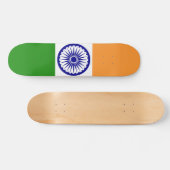 インドの旗 スケートボード (横)
