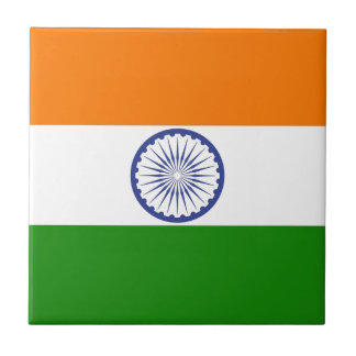 インドの旗 タイル