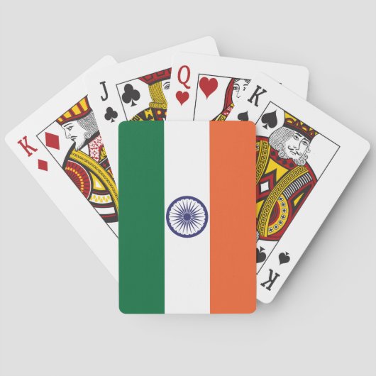 インドの旗 トランプ (裏面)