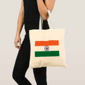 インドの旗 トートバッグ (正面(商品))