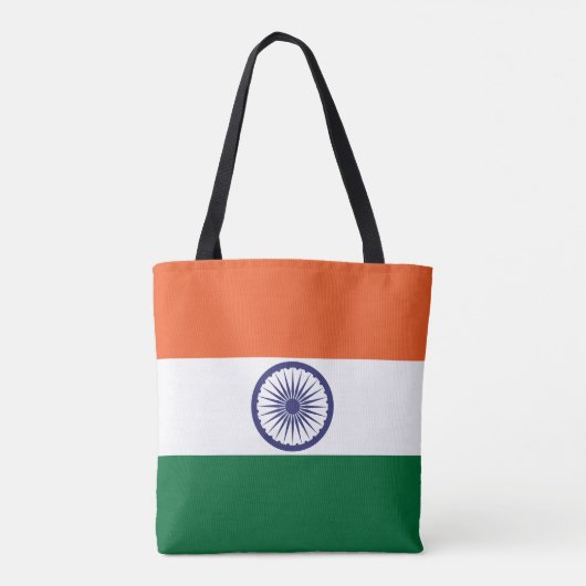 インドの旗 トートバッグ (裏面)