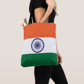 インドの旗 トートバッグ (クローズアップ)
