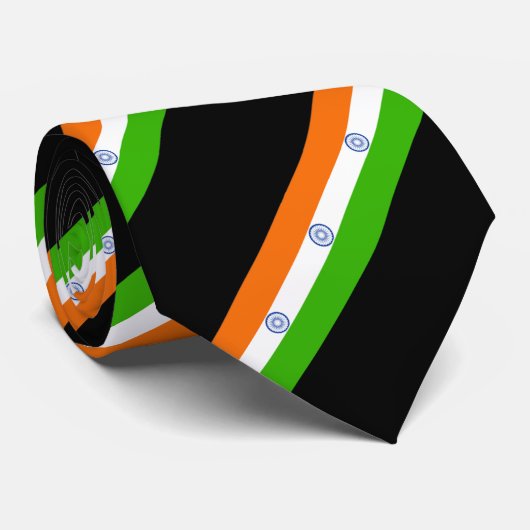 インドの旗 ネクタイ (ロール)