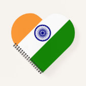 インドの旗 ノートブック (正面)