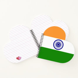 インドの旗 ノートブック