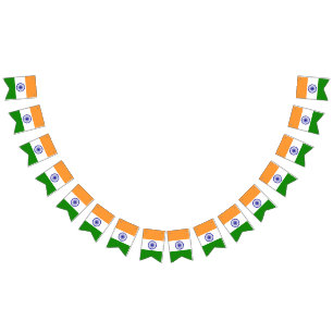 インドの旗 バンティングフラッグ