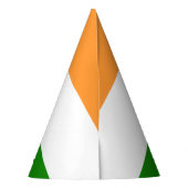 インドの旗 パーティーハット (裏面)