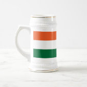 インドの旗 ビールジョッキ (左)