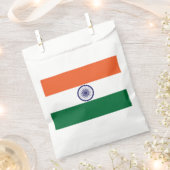 インドの旗 フェイバーバッグ (クリップ留めされた状態)
