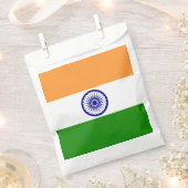 インドの旗 フェイバーバッグ (クリップ留めされた状態)
