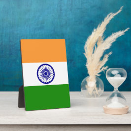 インドの旗 フォトプラーク