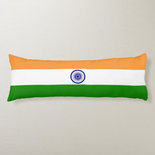 インドの旗 ボディピロー (正面)