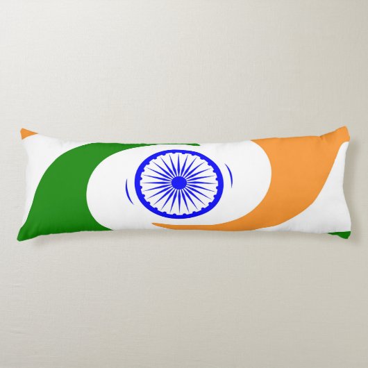 インドの旗 ボディピロー (正面)