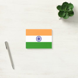 インドの旗 ポストイット