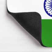 インドの旗 マウスパッド (コーナー)