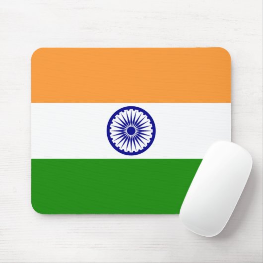 インドの旗 マウスパッド (マウス)