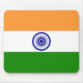 インドの旗 マウスパッド (正面)