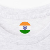 インドの旗 ラベル (貼付)