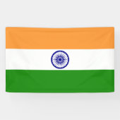 インドの旗 横断幕 (横)