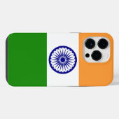 インドの旗 iPhoneケース (裏面横)