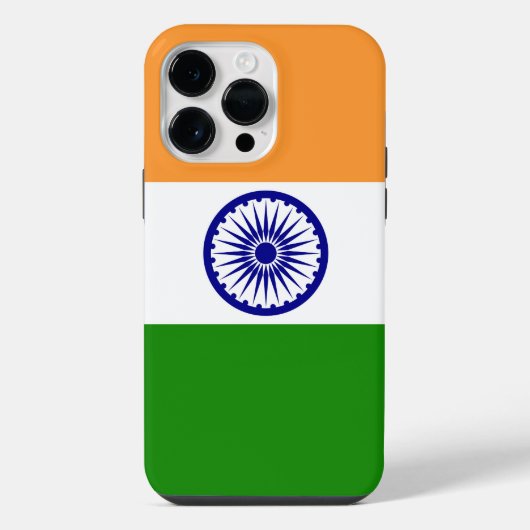 インドの旗 iPhoneケース (裏面)