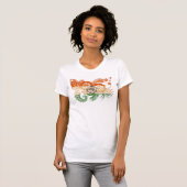 インドの旗 Tシャツ (正面フル)