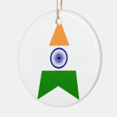 インドの星 セラミックオーナメント (左)