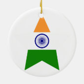 インドの星 セラミックオーナメント (裏面)